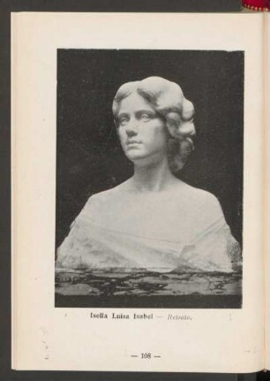 Isella Luisa Isabel. - Retrato