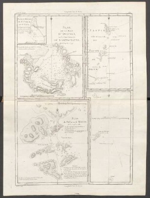 Plan De La Baye D'Awatska, sur la Côte Orientale Du Kamtschatka