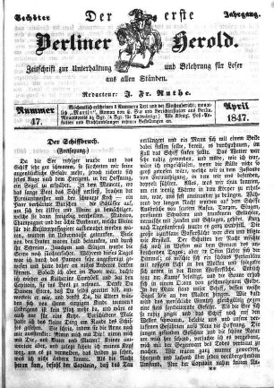 Nummer 47, April 1847