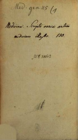 Medicinische Bibliothek. 1. 1783/84