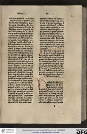 Hoc autem investigandum est. Posita distinctione ordinum, hic determinat quosdam actus que ordines distinctos consequuntur...