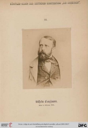 12. Wilhelm Camphausen