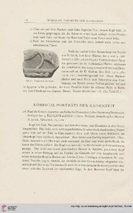 Römische Porträts der Kaiserzeit