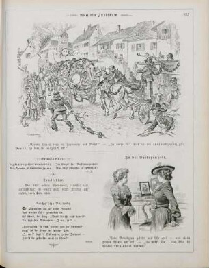 "Auch ein Jubiläum" "In der Verlegenheit"