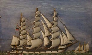 Schiffsmodell (Diorama)