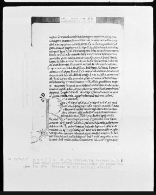 Berengaudus in Apocalypsin — Initiale R (atio), Folio 22 verso