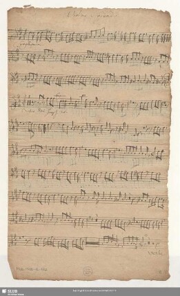 Violino Secundo.