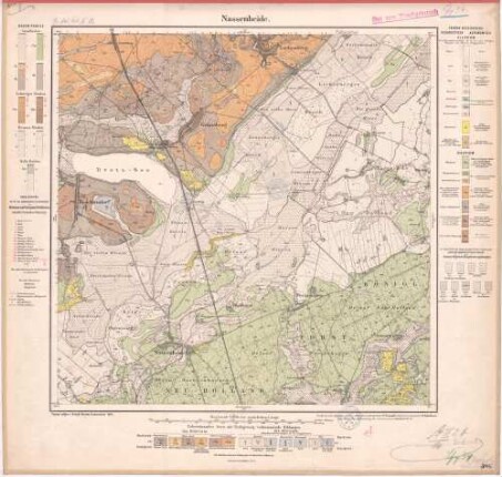 [Neue Nr. 3145]: Nassenheide : geologische Karte