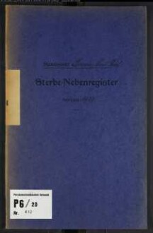 Sterberegister Standesamt Bremen