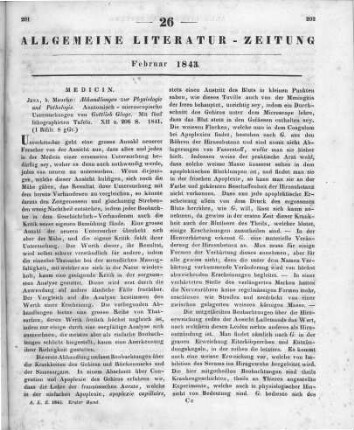 Gluge, G.: Abhandlungen zur Physiologie und Pathologie. Anatomisch-mikroskopische Untersuchungen. Jena: Mauke 1841