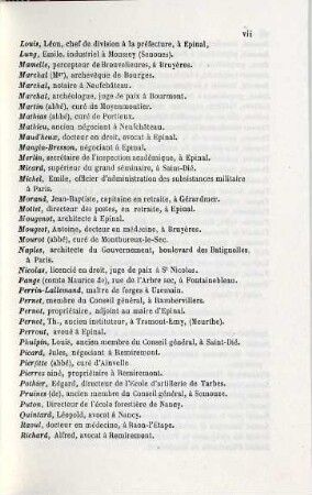Documents rares ou inédits de l'histoire des Vosges, 7