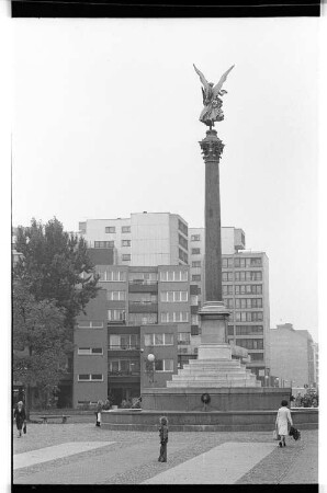 Kleinbildnegativ: Mehringplatz, Friedrichstr. 1, 1976