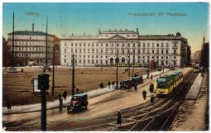 Leipzig : Augustusplatz mit Hauptpost