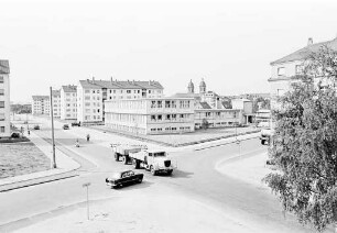 Gefährliche Straßenkreuzung Weinbrenner-/Wichernstraße.