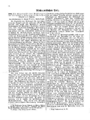 Die Ergebnisse der Prüfungen für das höhere Lehramt in Preußen 1912/13 bis 1920/21 : [Nichtamtlicher Teil]