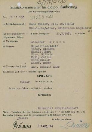 Felber, Hans