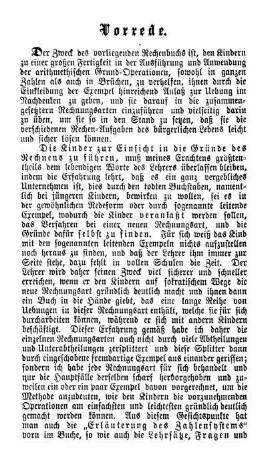 Vorrede. Münzen, Maaße und Gewichte.