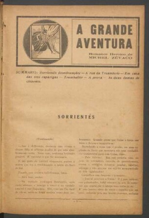 A grande aventura : Romance heróico