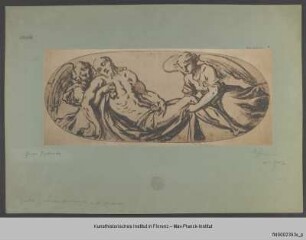 Leichnam Christi, von zwei Engeln gehalten