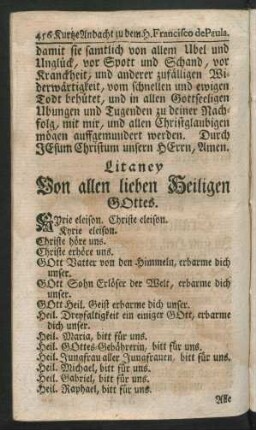 Linatey Von allen lieben Heiligen Gottes.