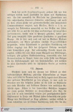 VII: Schmuck