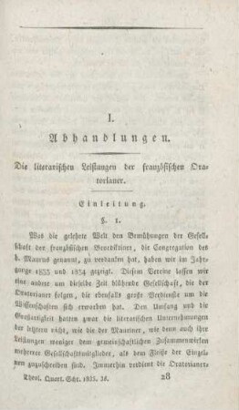 407-421 Die literarischen Leistungen der französischen Oratorianer