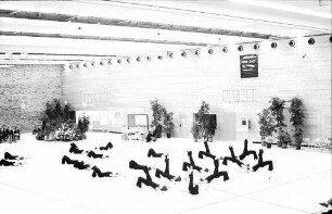 Freiburg: Einweihung Uni-Sportstadion, Gymnastikvorführungen