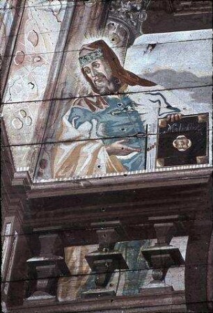 Heilige Dreifaltigkeit, Teufelssturz, Propheten und Heilige in Scheinarchitektur
