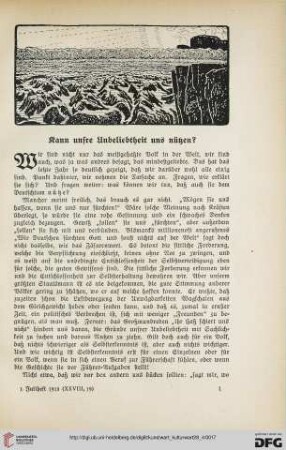 28: Kann unsre Unbeliebtheit uns nützen?