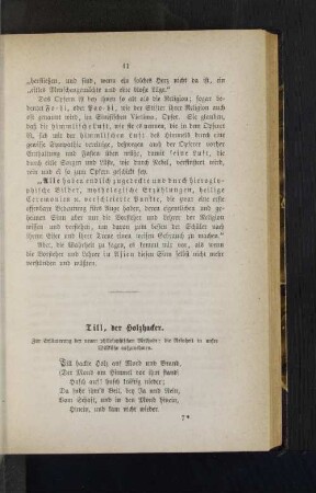 Till, der Holzhacker.