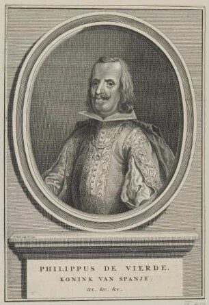 Bildnis des Philippus IV., König von Spanien