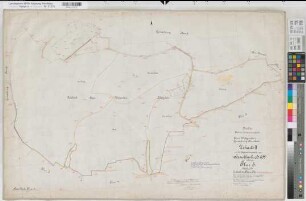 Hesselbach (Laasphe), Teilung Hesselbach, Urkarte II Flur 3