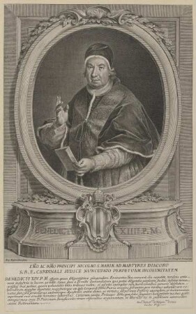 Bildnis des Benedictus XIIII.
