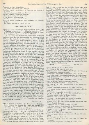Kirchenrecht