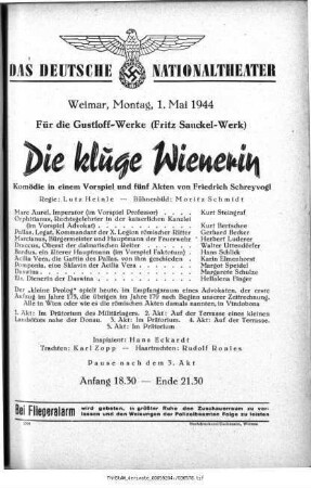 Die kluge Wienerin