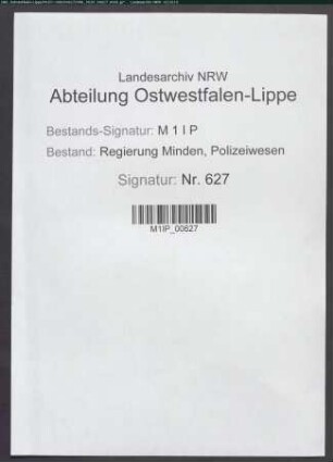 Morgenmeldungen des Höheren Polizeiführers West