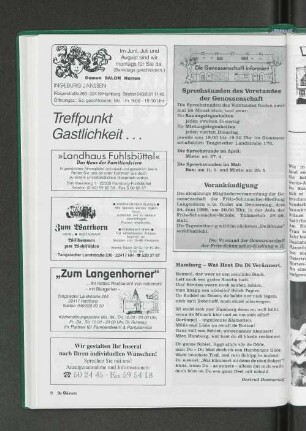 Vorankündigung