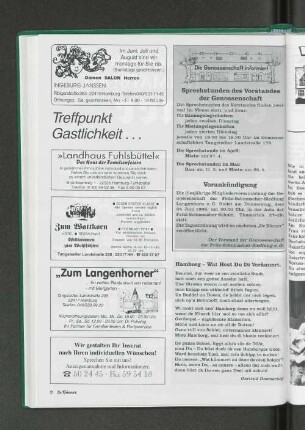 Vorankündigung