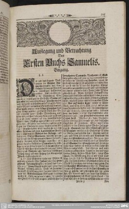 Auslegung und Betrachtung Des Ersten Buchs Samuelis