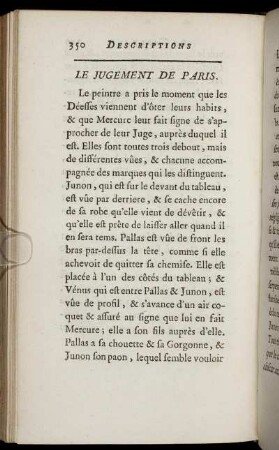 Le Jugement De Paris.