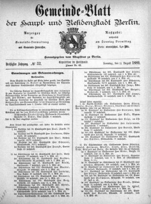 1889,32: No. 32, 11. August 1889