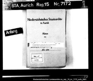 Die Bereisung der Landstraßen durch den Regierungsrat Erxleben und den Wegebaumeister Wittstein