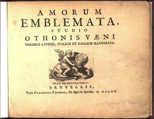 Amorum Emblemata : Versibus Latinis, Italicis Et Gallicis Illustrata