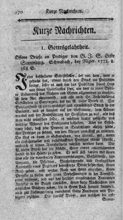 1. Gottesgelahrheit.