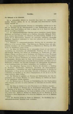 ¬Die¬ Pädagogik an der Universität