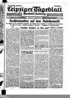 Leipziger Tageblatt und Handelszeitung : Amtsblatt des Rates und des Polizeiamtes der Stadt Leipzig