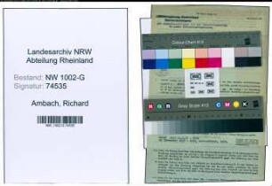 Entnazifizierung Richard Ambach, geb. 01.04.1907 (Gastwirt)