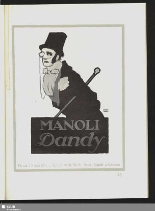 Manoli Dandy. Zigaretten