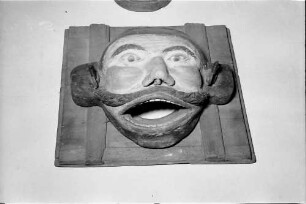 Villingen: Heimatmuseum, "Kleie Kotzer", Holzfigur