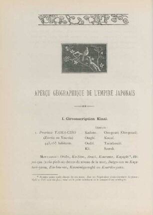Apercu géographique de l'empire japonais